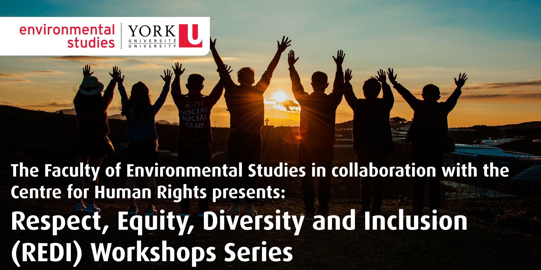 Respect, Equity, Diversity and Inclusion (REDI) workshops series