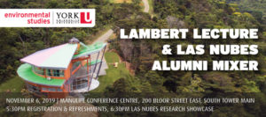 Lambert Lecture & Las Nubes Alumni Mixer @ Manulife Conference Centre